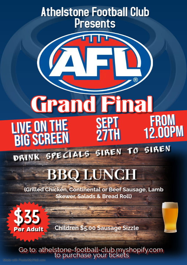 2025 AFL BBQ Lunch